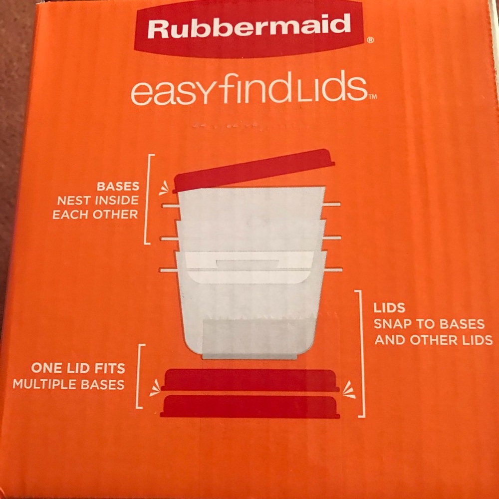 Rubbermaid easy find lids (38) piece set - Picture 4 of 8